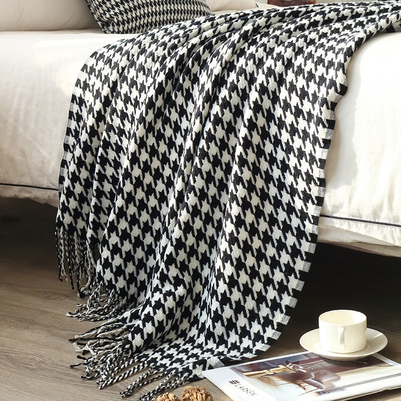 Home Decor Fluffy Blanket Perfect for Winter Sofa and LInving room