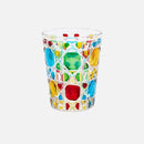 Genie Checkered Diamond Glass Drinking Cup