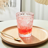 Genie Checkered Diamond Glass Drinking Cup