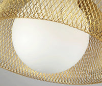 Gill Net Cocoon LED Pendant Light-Letifly Lights and Decor