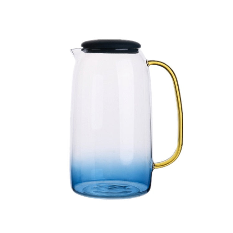Glacial Blue Glass Drinkware-Letifly Lights and Decor