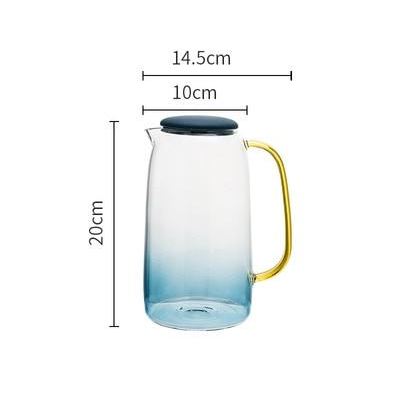 Glacial Blue Glass Drinkware-Letifly Lights and Decor