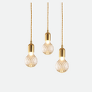 Home Lighting Crystal Pendant Light Led Hanging Lamp for Kitchen Home 