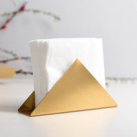 Gold Style Napkin Holder metallic high quality