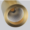 Round Polished Copper Steel Deep Tube Spot Light