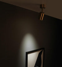 Round Natural Light Polished Copper Steel adjustable Angle Spot Light