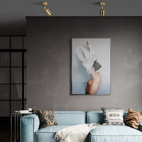 Round Polished Copper Steel adjustable Angle Spot Light
