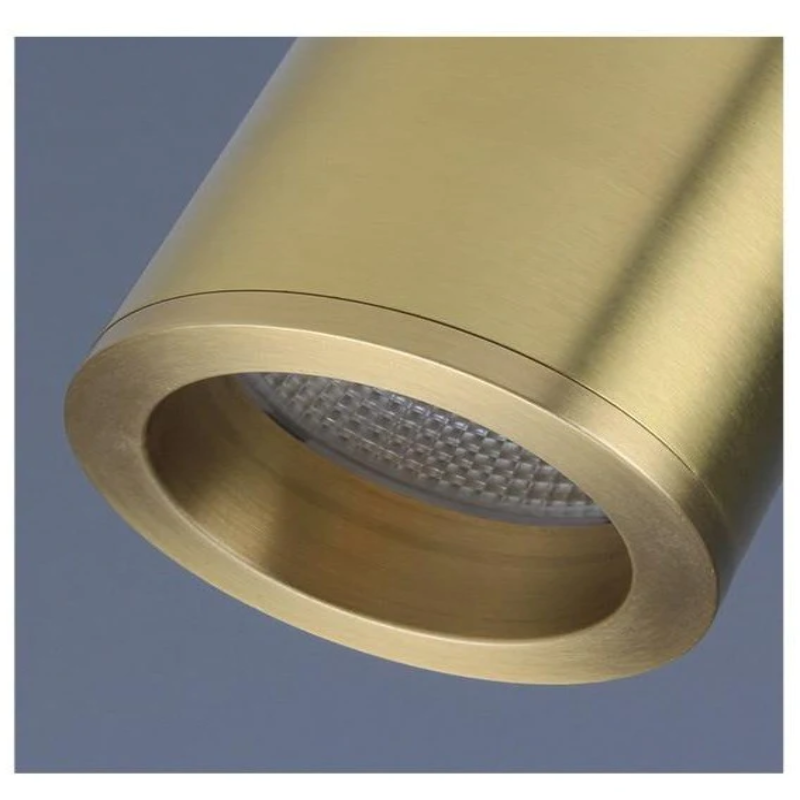 Round Polished Copper Steel Spot Light