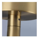 Round Polished Copper Steel Invisible Screws Spot Light