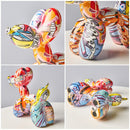 Graffiti Balloon Dog Resin Statue-Letifly Lights and Decor