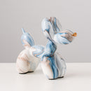 Graffiti Balloon Dog Resin Statue-Letifly Lights and Decor