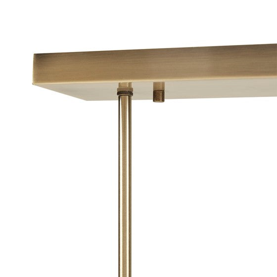 Helena Frosted Glass Globe Linear Chandelier-Letifly Lights and Decor