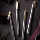Metallic finish candle holiday Christmas Thanksgiving decoration