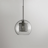 Honeycomb Glass & Metal Pendant Light-Letifly Lights and Decor