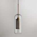 Honeycomb Glass & Metal Pendant Light-Letifly Lights and Decor