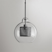 Honeycomb Glass & Metal Pendant Light-Letifly Lights and Decor
