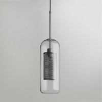 Honeycomb Glass & Metal Pendant Light-Letifly Lights and Decor