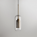 Honeycomb Glass & Metal Pendant Light-Letifly Lights and Decor