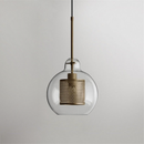 Honeycomb Glass & Metal Pendant Light-Letifly Lights and Decor