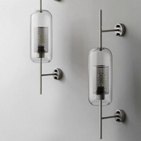 Honeycomb Glass & Metal Sconce Light-Letifly Lights and Decor