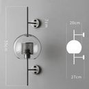 Honeycomb Glass & Metal Sconce Light-Letifly Lights and Decor