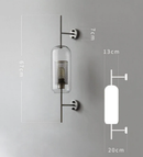 Honeycomb Glass & Metal Sconce Light-Letifly Lights and Decor