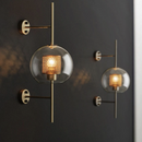 Honeycomb Glass & Metal Sconce Light-Letifly Lights and Decor