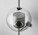 Round Silver Wall Lamp