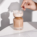 Holiday Gifts Hourglass Coffee Glass Cup 