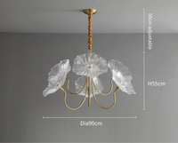 In Bloom LED Chandelier Light-Letifly Lights and Decor