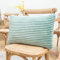 rectangle Jacquard Velvet pastel color pillow cover