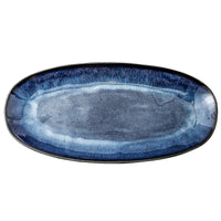 Japanese Style Ocean Design Ceramic Plate