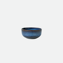 Indigo Stripe Ceramic Porcelain Bowls-Letifly Lights and Decor