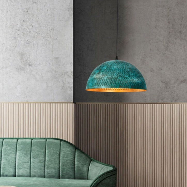 Retro LED Lights Glittery Pendant Lamps