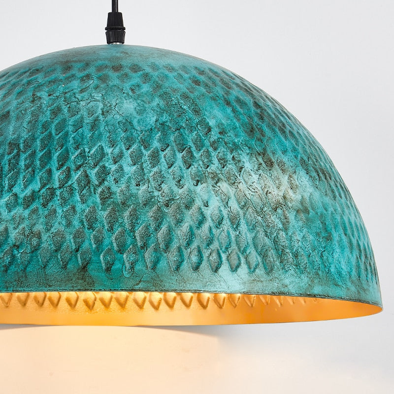 Retro LED Lights Glittery Pendant Lamps