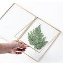 Infinite Double Glass Photo Frame