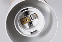 Ingrid Wood & Metal Cylinder Pendant Light-Letifly Lights and Decor