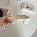 Irregular Resin Storage Tray for Decorative Accent
