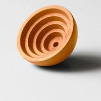 Scandinavian Wooden Wall Hangers and Decor for Room and Office orange