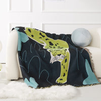 Jade Tiger Tapestry & Throw Blanket-Letifly Lights and Decor