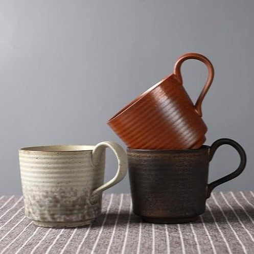 Japanese Pottery Cups & Mugs-Letifly Lights and Decor