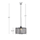 Jaxson Metal Mesh Pendant Lamp-Letifly Lights and Decor