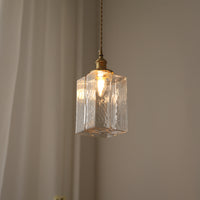 Pendant Glass Light Minimalist Creative Brass Lamp