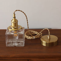 Pendant Glass Light Minimalist Creative Brass Lamp