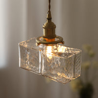 Pendant Glass Light Minimalist Creative Brass Lamp