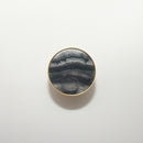 round color marbled brass cabinet knob and pulls