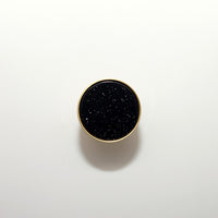 round color marbled brass cabinet knob and pulls