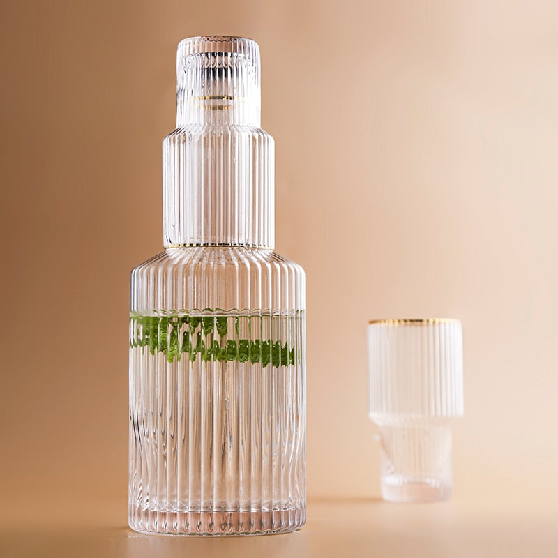 Jules Ripple Karaffe und Glas-Set