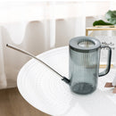 Long Mouth Easy Grip and No Leakage Watering Pot Gray