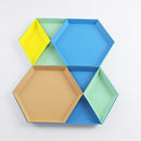 Kaleidoscope Stainless Steel Tray-Letifly Lights and Decor